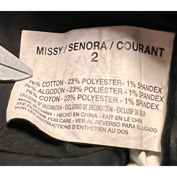 Kardashian Premium Black Jeans Kim Curvy Straight Size 2 31" Inseam x 13" Waist - Picture 5 of 6